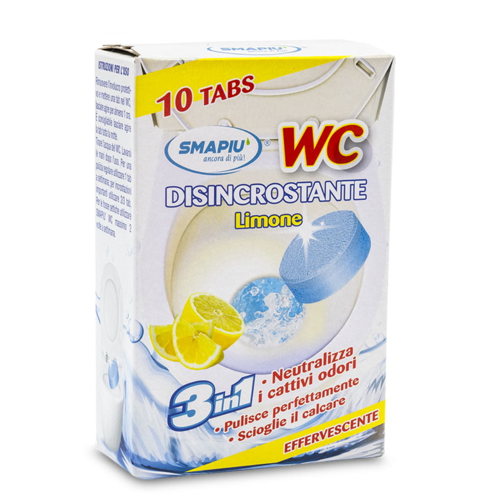 SMAPIU, WC-Entkalkung-Tabs, 10 Tabletten