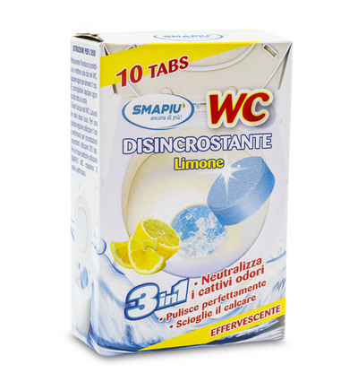 SMAPIU, WC-Entkalkung-Tabs, 10 Tabletten