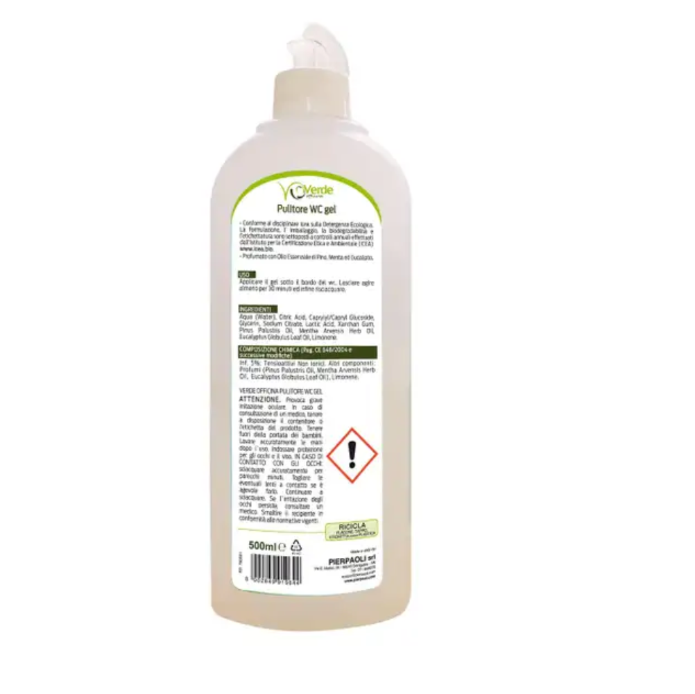 Verde Officina, Gel- Toilettenreiniger, 500ml