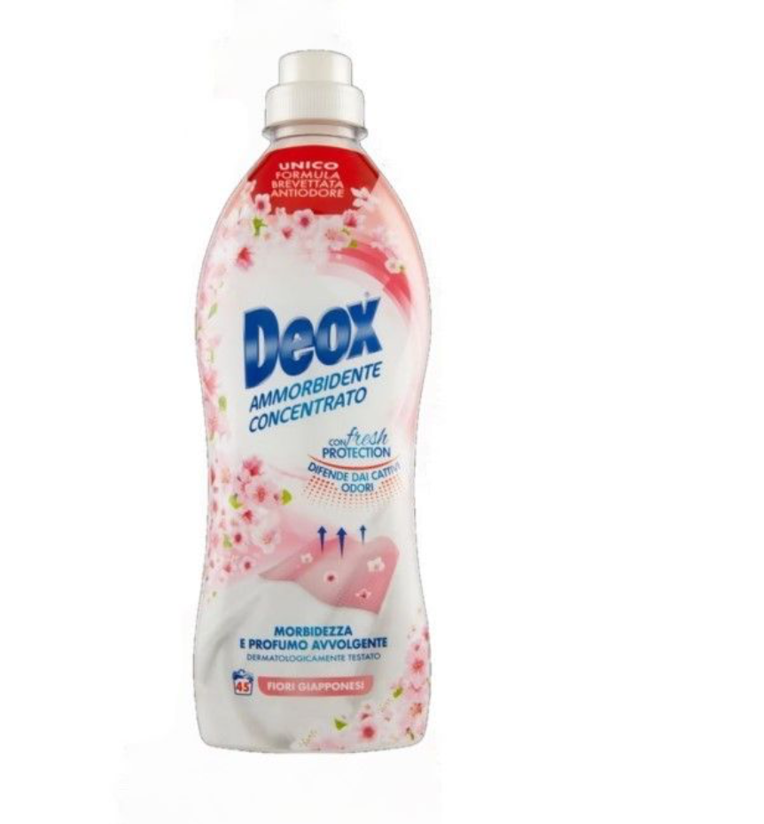 Deox, Weichspüler Japanische Blumen ,45 Waschen