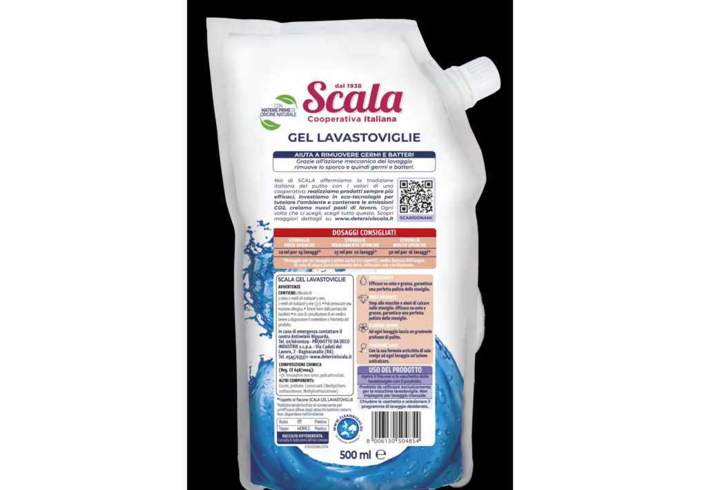 Scala, Geschirrspülgel, Eco Nachfüllen, 500 ml