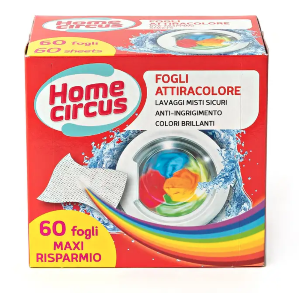 Home Circus, Farbblock-Tücher, 60 Stück