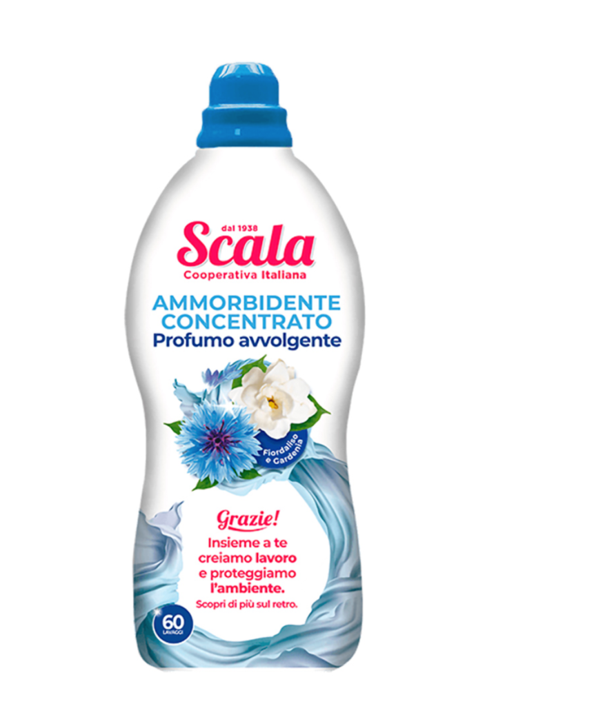 Scala,  Konzentrierter Weichspüler, Kornblume und Gardenia 1,5 Liter