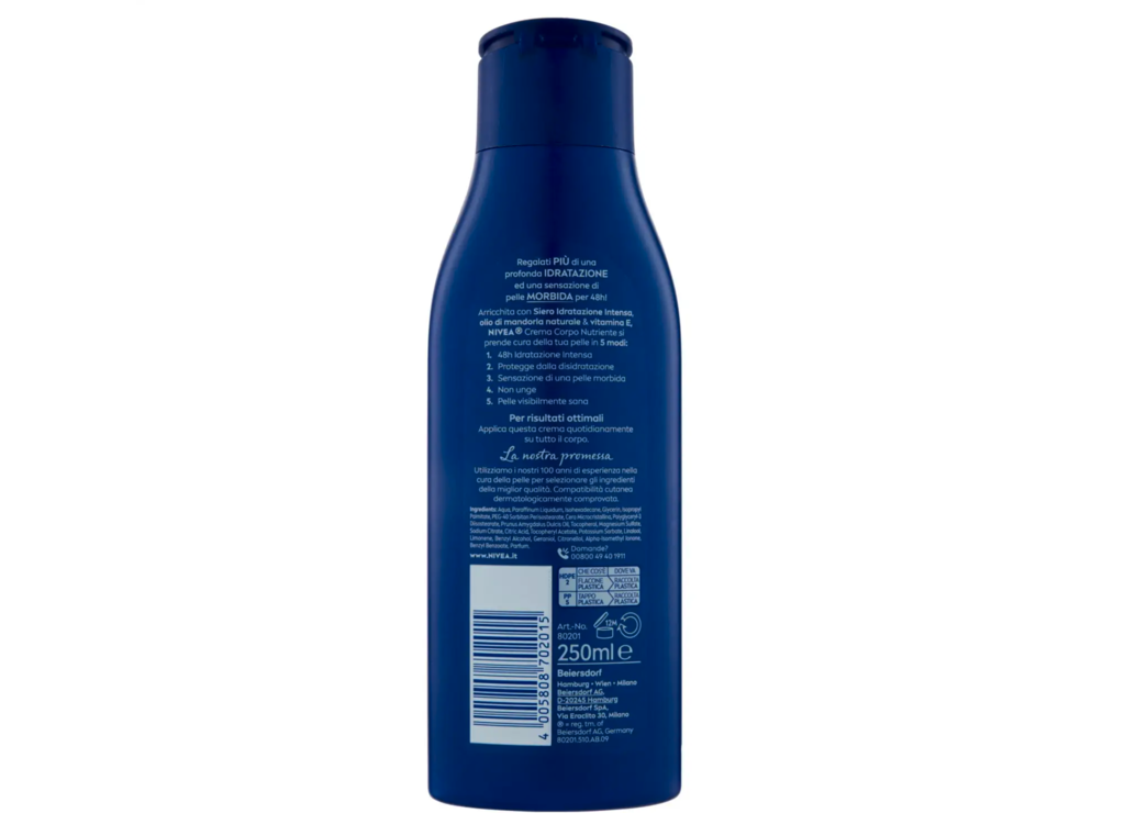 Nivea Körpercreme, 5in1 Complete Care, 250ml