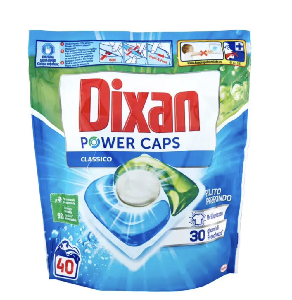 Dixan (Persil) PowerCaps, Klassisch, 40 Stk.