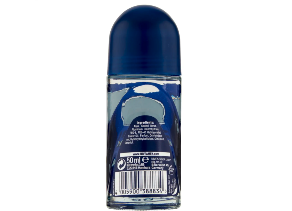 Nivea Men R-on Deodorant, Cool Kick, 50ml