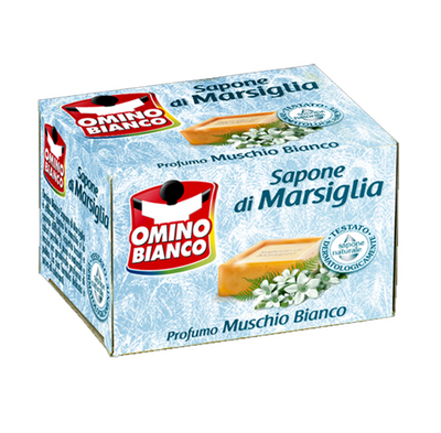 OMINO BIANCO Schmierseife, Marseille und Weisser Moschus