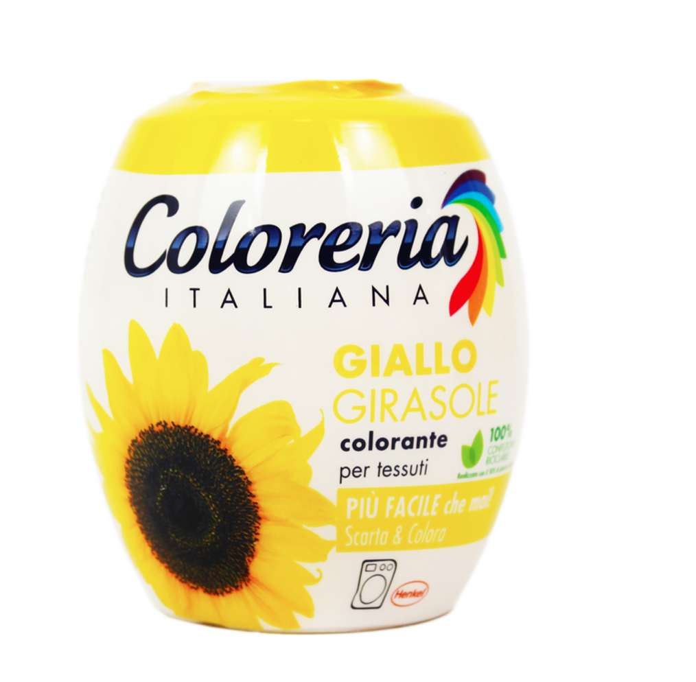 COLORERIA ITALIANA, Stoff-Farbe, Sonnenblume, 350 gr