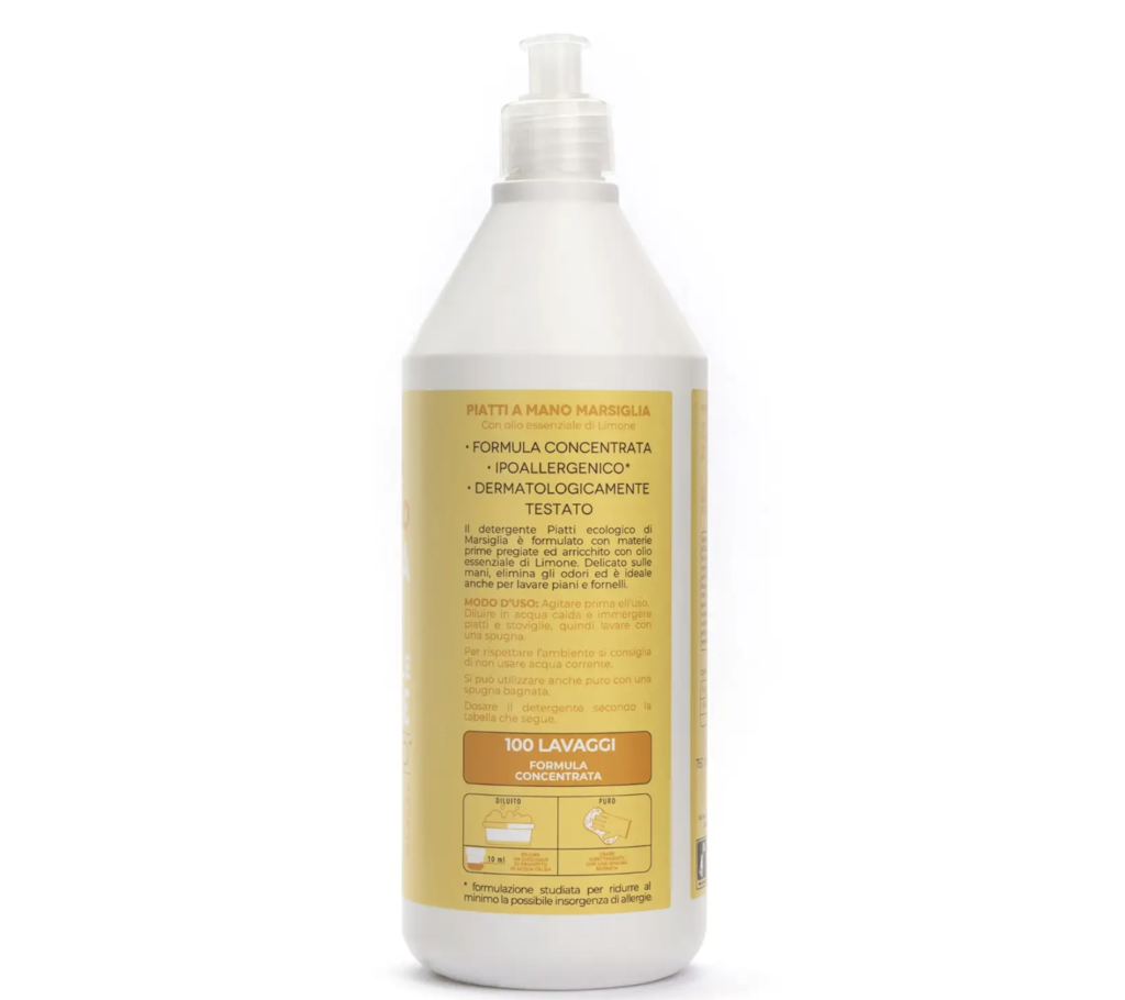 Saponificio Veneziano, Eco-Handwaschmittel, Marseille und Zitrone, 750ml