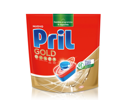 Pril Gold Tabs, Geschirrspültab, 20+2 Gratis