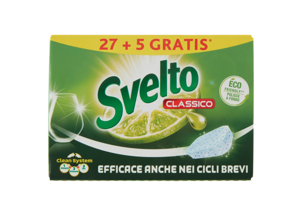 Svelto Classico, Geschirrspültabs, 27+5 Stk.