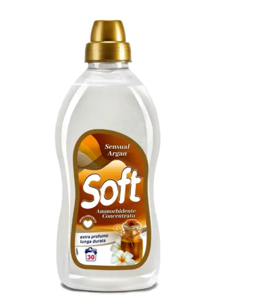 Soft, Konzentrierter Weichspüler, Arganöl,  750 ml