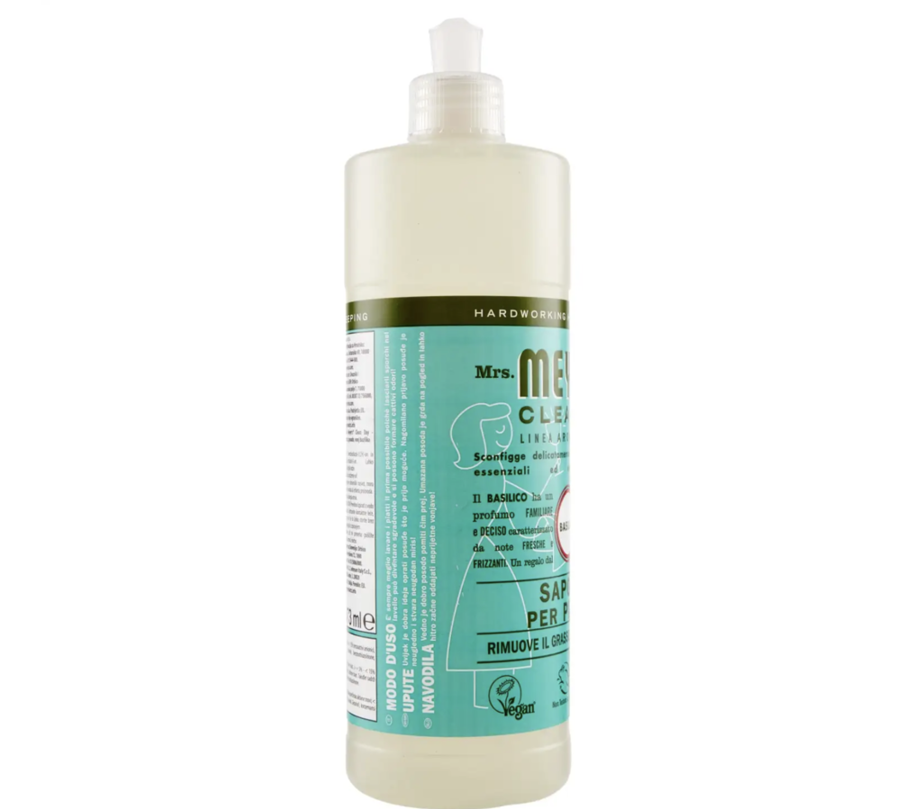 Mrs. Meyer's Clean Day Sapone per Piatti, Basilico 473 ml