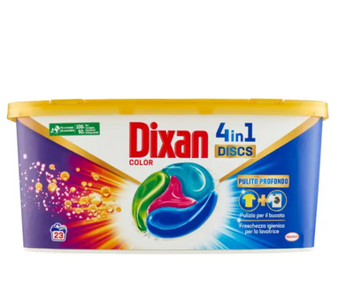 Dixan (Persil) 4in1 DISCS, Farbige, 23 Stk.