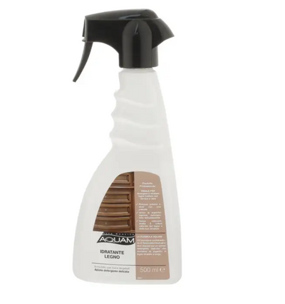 AQUAM, Feuchtigkeitsspendender Holzspray, 500 ml