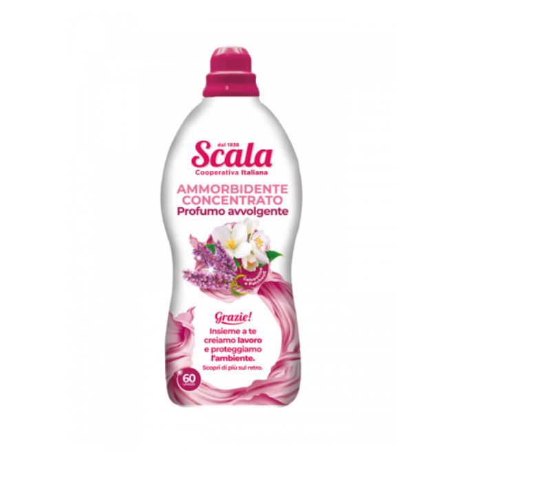 Scala, Konzentrierter Weichspüler, Rosa und Violetta 1,5 Lt