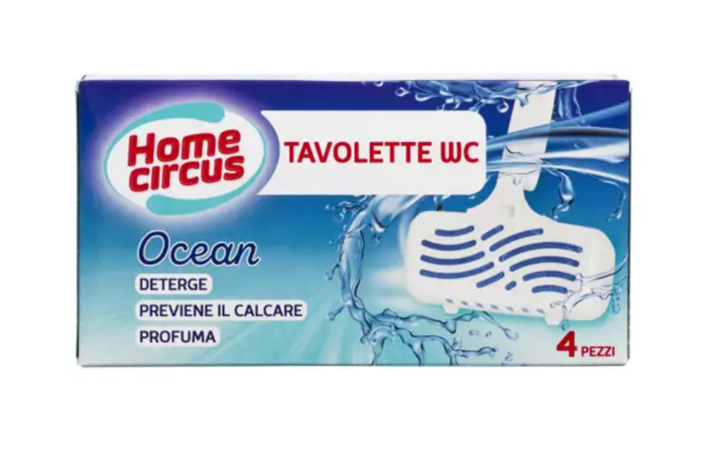 Home Circus, WC-Einhänger, Ocean, 4 Stück