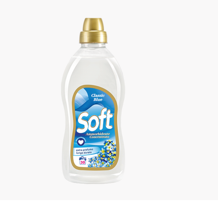 Soft, Konzentrierter Weichspüler, Classic Blue, 750ml