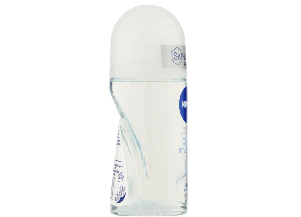 Nivea R-on Deodorant, Pure Invisible, 50ml