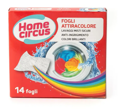 Home Circus, Farbblock-Tücher, 14 Stück