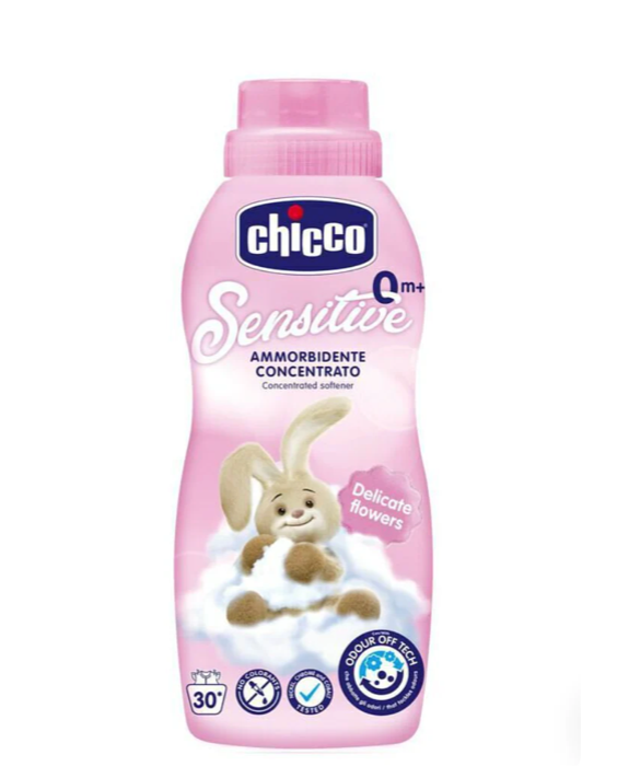 CHICCO, Konzentrierter Weichspüler, Zarte Blumen, 30 Waschen